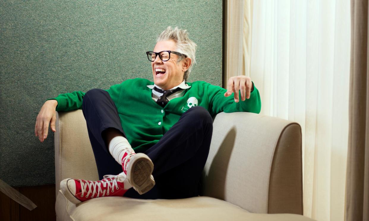 <span>Johnny Knoxville shot at The Corinthia in London, February 2022.</span><span>Photograph: Pål Hansen/The Guardian</span>