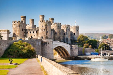 Conwy Castle - Credit: GETTY