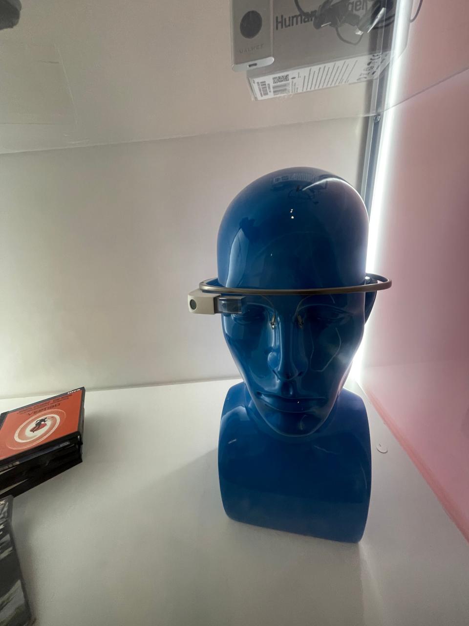 Google glass at the Museum of Failure
