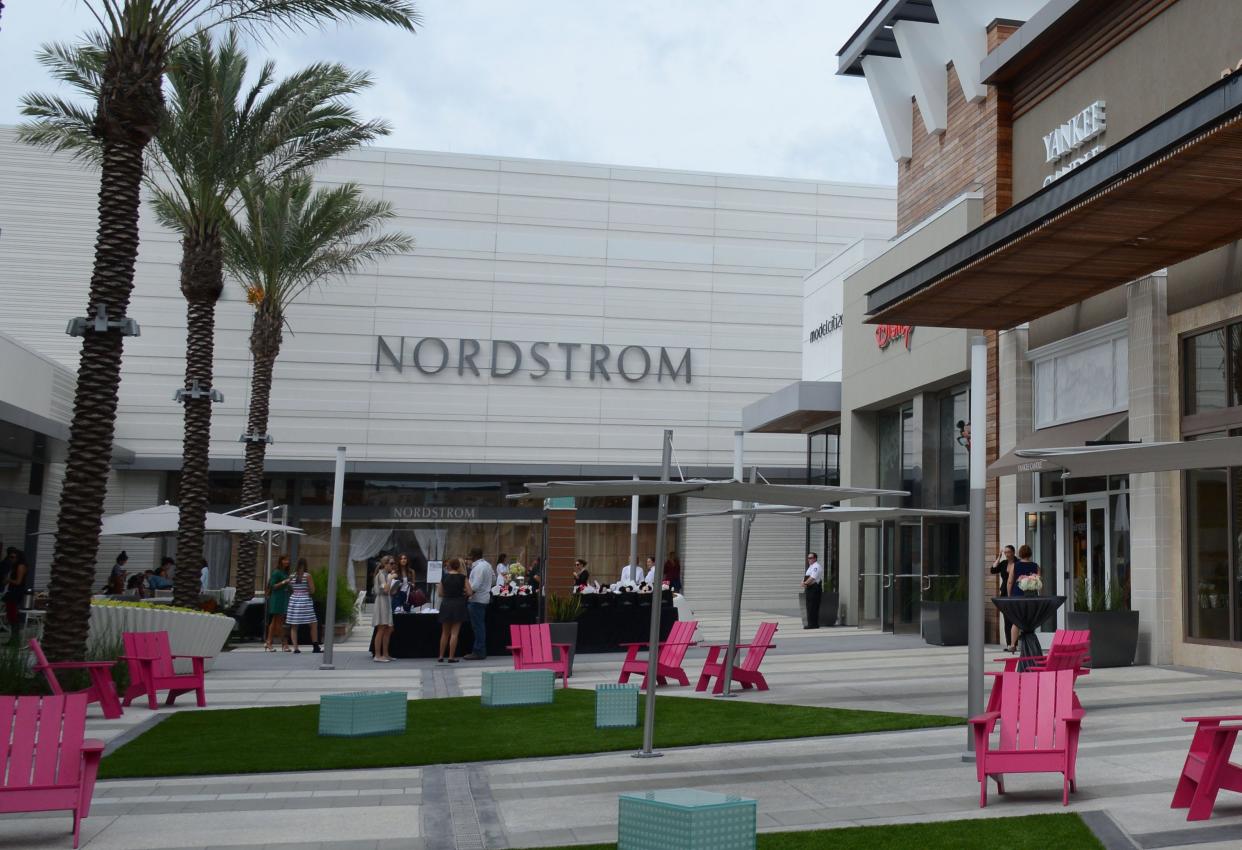 Nordstrom at St. Johns Town Center in Jacksonville will be among the shopping center's merchants participating in the new "Simon Search" platform. Simon which owns Town Center and other shopping malls nationwide, launched the platform to make it easier for shoppers to research in-stock products at participating retailers.