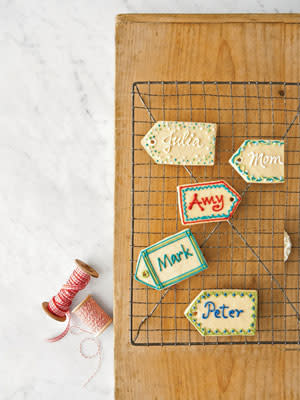 Sugar Cookie Name Tags