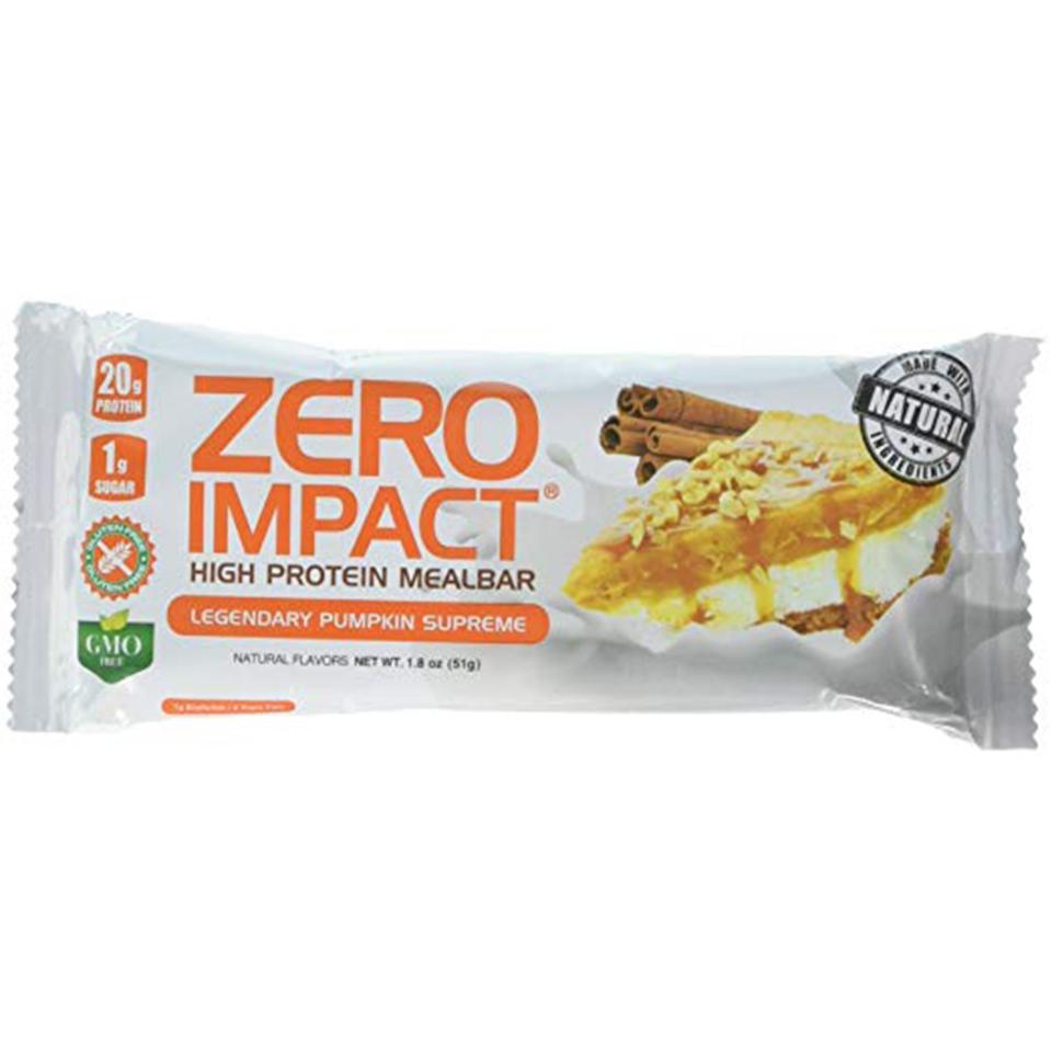 3) VPX Zero Impact Meal Bar Pumpkin Supreme