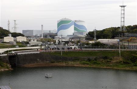 Kyushu Electric Power's Sendai nuclear power plant is seen in Satsumasendai, Kagoshima prefecture April 3, 2014. REUTERS/Mari Saito