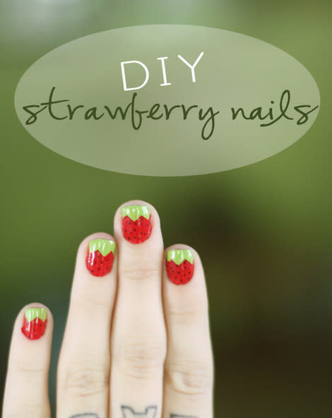 Strawberry Nails