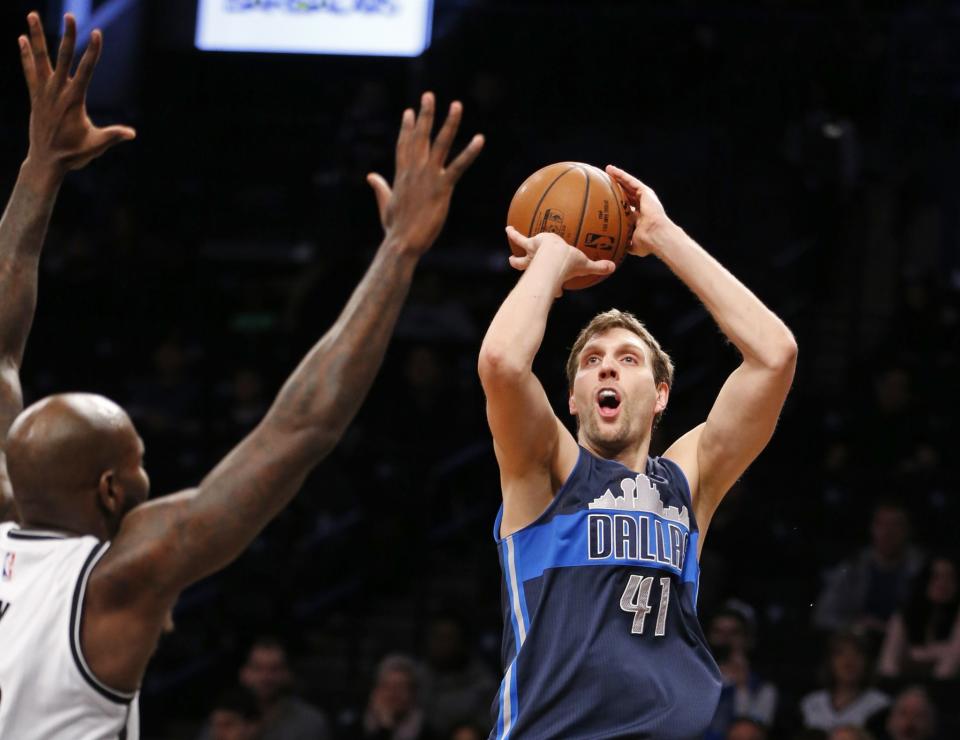 Dirk Nowitzki is one of the greatest players in NBA history. (AP)