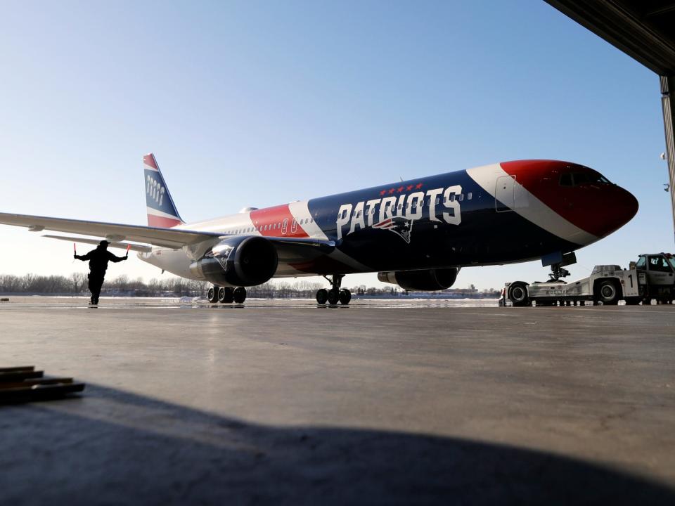 New England Patriots Boeing 767