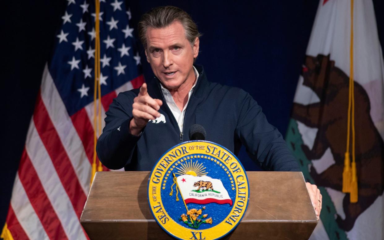 Gavin Newsom has set his sights beyond California