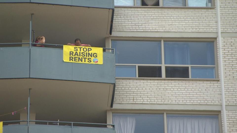 Residents at 1440 and 1442 Lawrence Avenue W. started a rent strike on Sunday in protest of above-guideline rent increases, among other maintenance issues at their buildings.