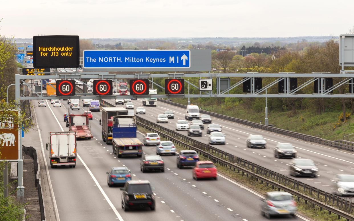 A chief constable letter reveals police were worried motorists would die if the hard shoulder was scrapped - Dawson Images / Alamy Stock Photo