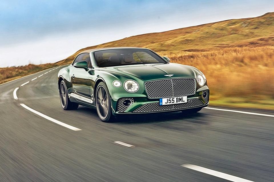 非常時尚的車頂風情，賓利Continental GT Convertible敞篷車推出