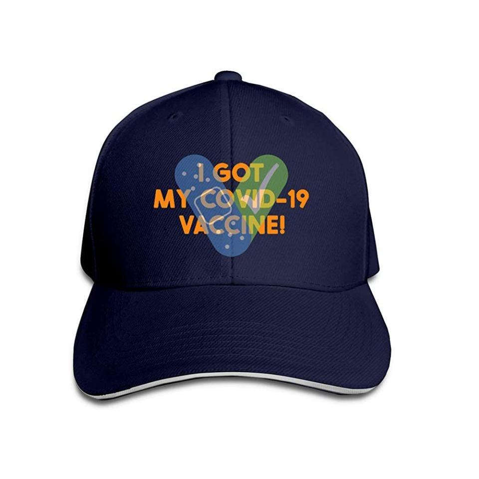 5) I Got My COVID Vaccine Baseball Hat