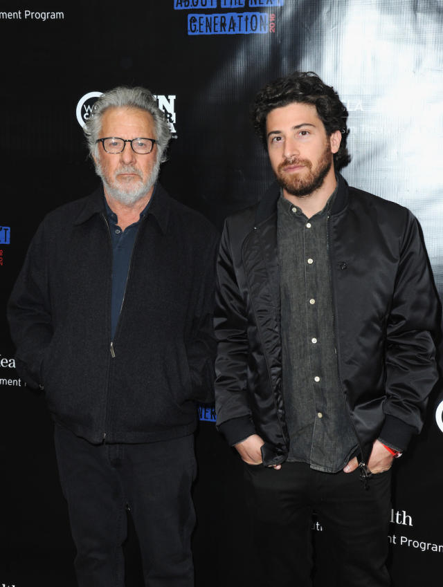 Dustin Hoffman's son Jake reveals sweet story behind his 'fighting