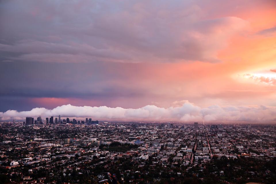 Downtown Los Angeles. California has become somewhat of the epicenter for million-dollar cities, according to Zillow.