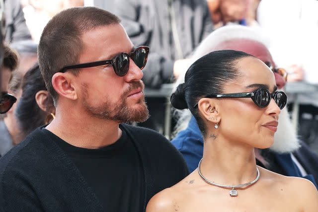 <p>Matt Baron/BEI/Shutterstock</p> Channing Tatum (left) and Zoë Kravitz