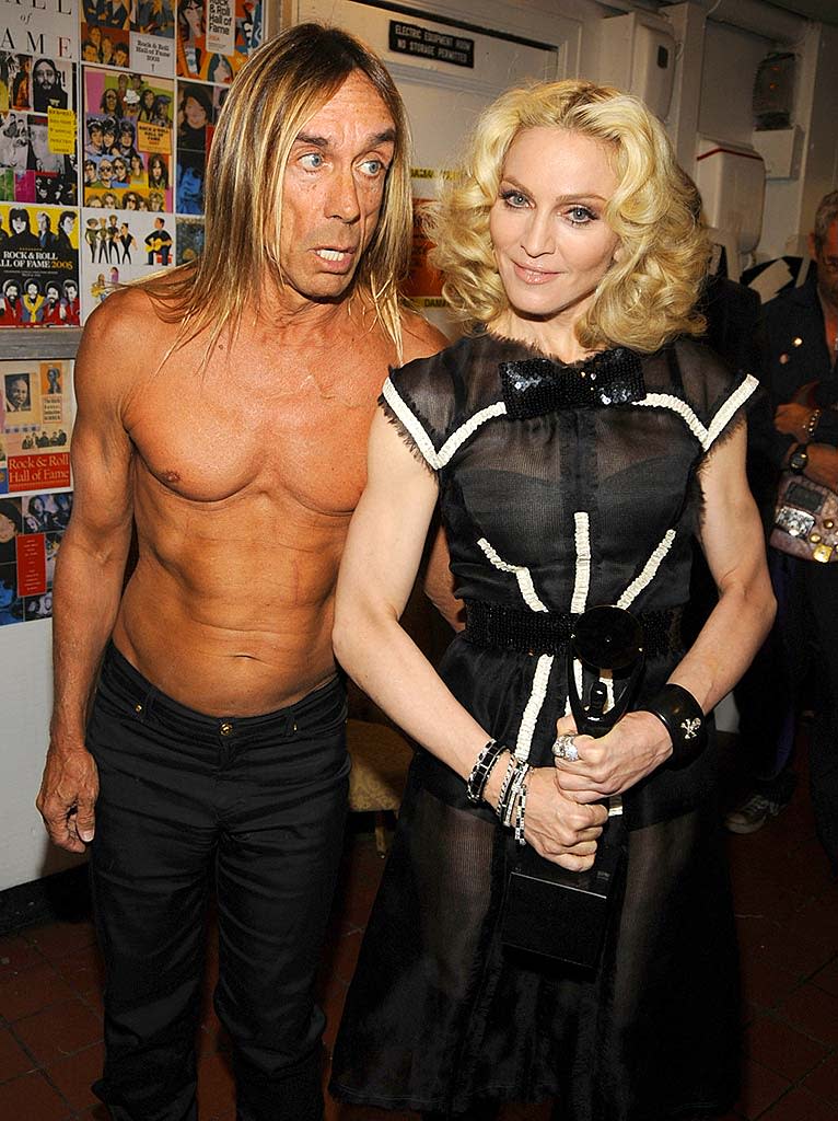 Iggy Pop Madonna RRHOF