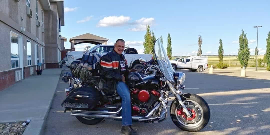 Richard Mantha, 60, is in hospital after suffering a serious stroke. Mantha is accused of drugging and raping women, most of whom worked in Calgary's sex trade. His trial is supposed to continue in November.  (Richard Mantha/Facebook - image credit)