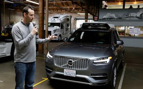 Anthony Levandowski was fired from Uber last year - Credit: AP