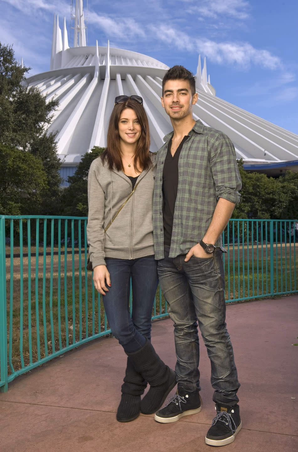 Ashley Greene And Joe Jonas Visit Disney World