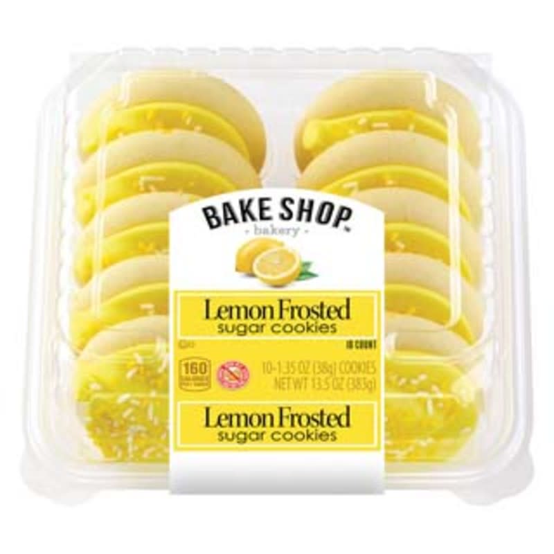 Bake Shop Lemon Frosted Sugar Cookies<p>Aldi</p>