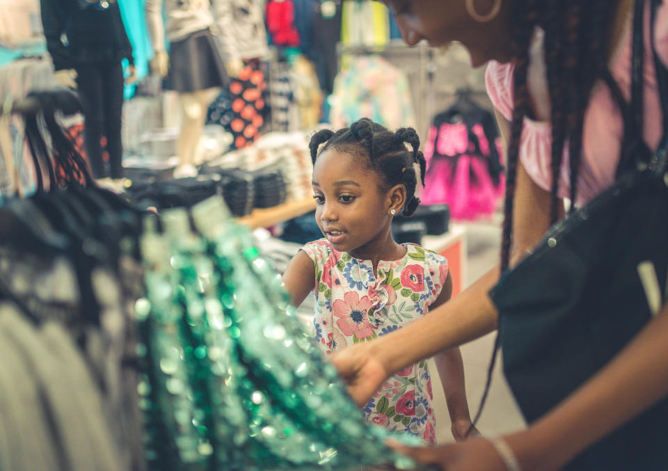 Is there a gender sizing gap for children's clothes? [Photo: Getty]