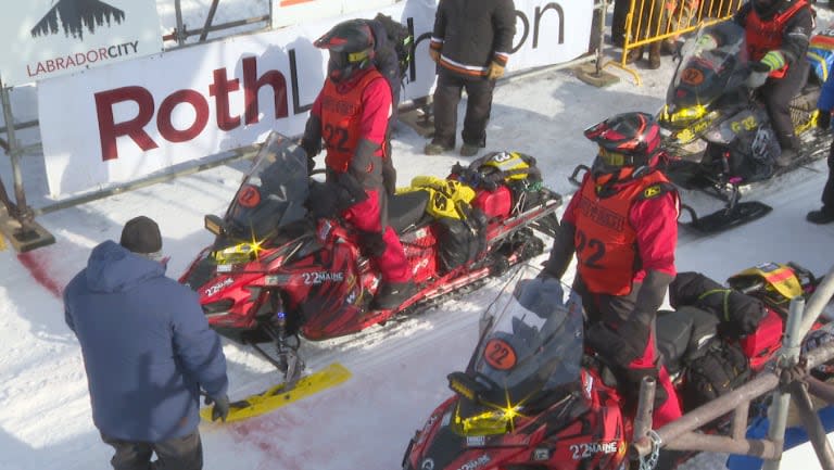 Andrew Milley, left and Rob Gardner make up Team 22. Both have won the race multiple times, and are excited to get back out into the Labrador wilderness.