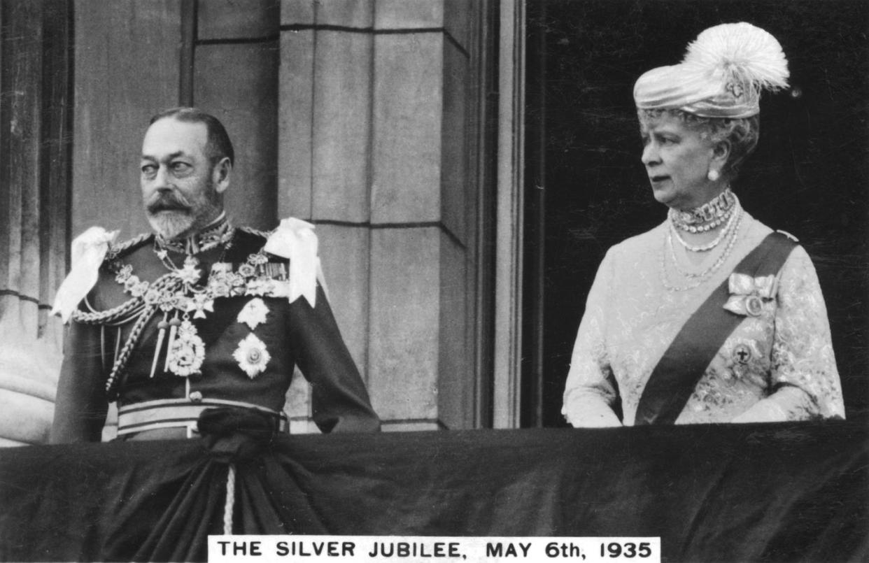 king george v's silver jubilee, london, 6th may, 1935