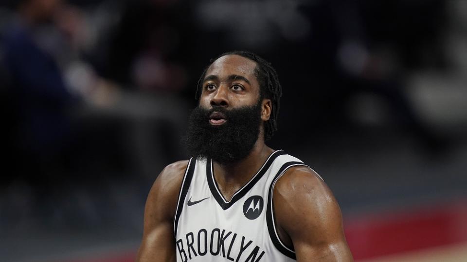 ▲籃網球星James Harden。（圖／美聯社／達志影像）