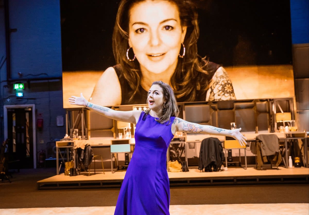 Sheridan Smith plays an actress in the grip of a mental breakdown in Opening Night (Jan Versweyveld)