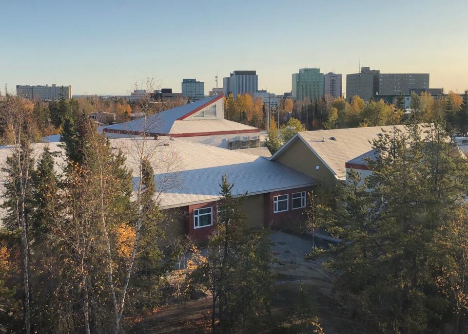 AVENS, a seniors' residence in Yellownife, pictured in 2019. (John Last/CBC - photo credit)