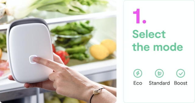 Fight Food Waste in Your Fridge with the Shelfy Smart Purifier