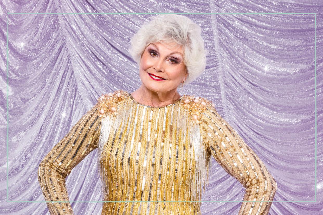  Angela Rippon on Strictly Come Dancing. 