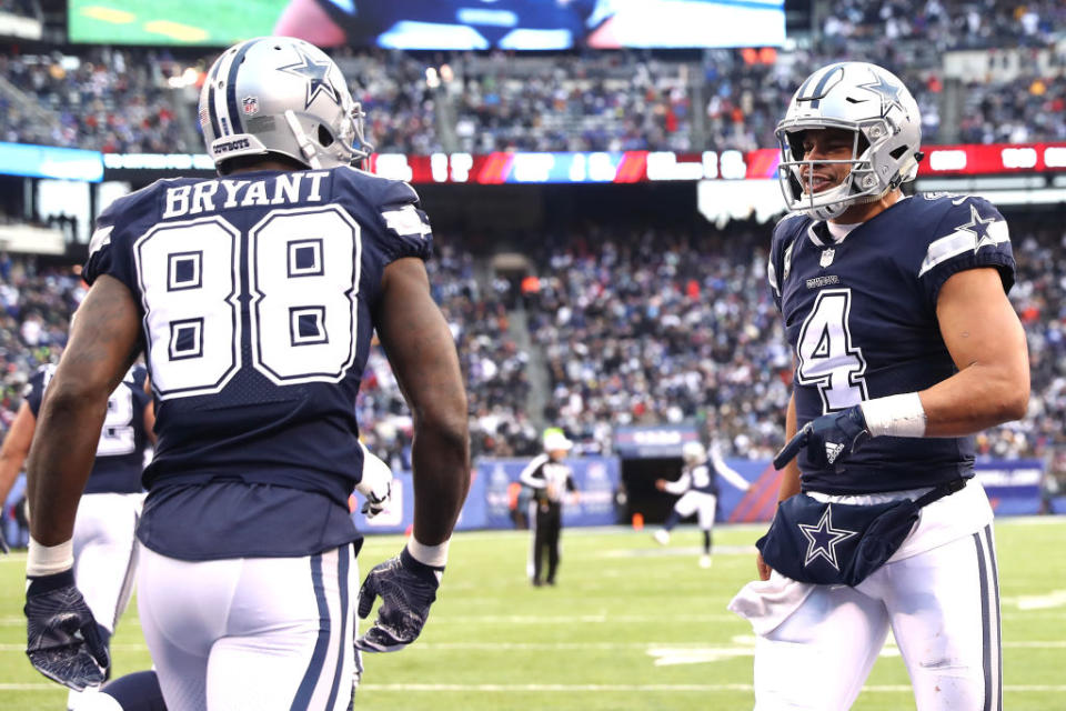 Dez n’ Dak are pals. (Getty)