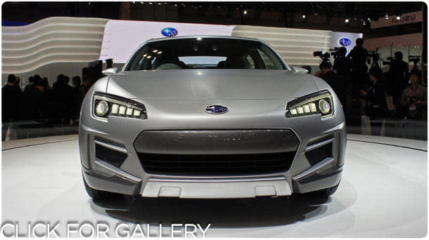 Subaru Cross Sport Design Concept is a BRZ Shooting Brake - 2013 Tokyo