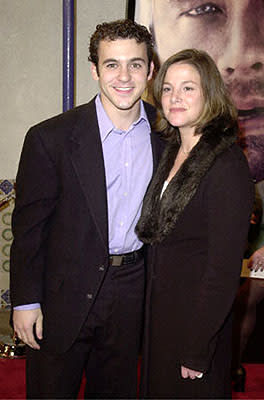 Fred Savage and gal at the Westwood premiere of 20th Century Fox's Cast Away