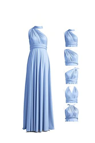 27)  Infinity Wrap Evening Gown