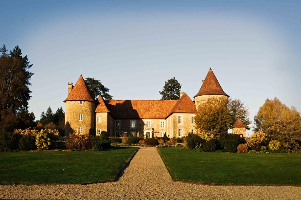 <p>William Craig Moyes</p> Domaine des Étangs, a 13th-century château set on 2,500 acres in Massignac—now part of Auberge Resorts Collection.