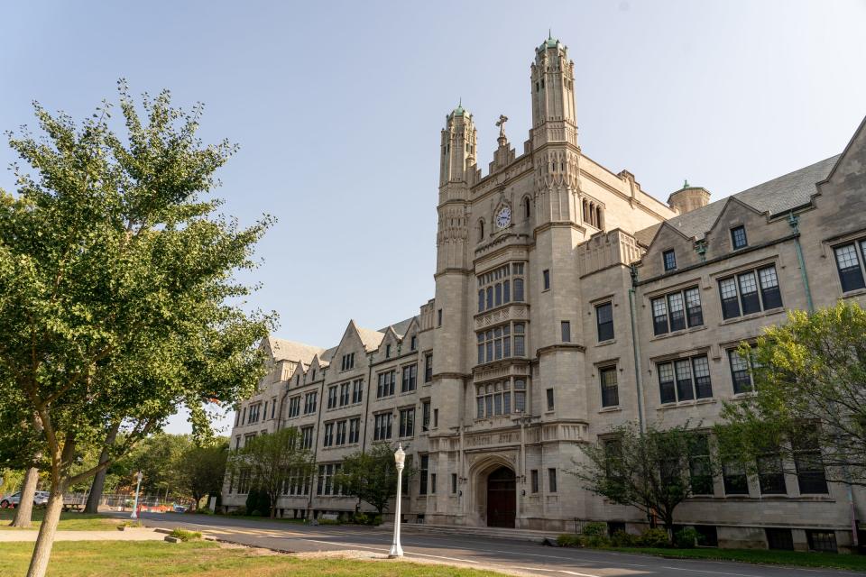 The Liberal Arts building on the Marygrove Conservancy campus in Detroit on Thursday, September 24, 2020. 