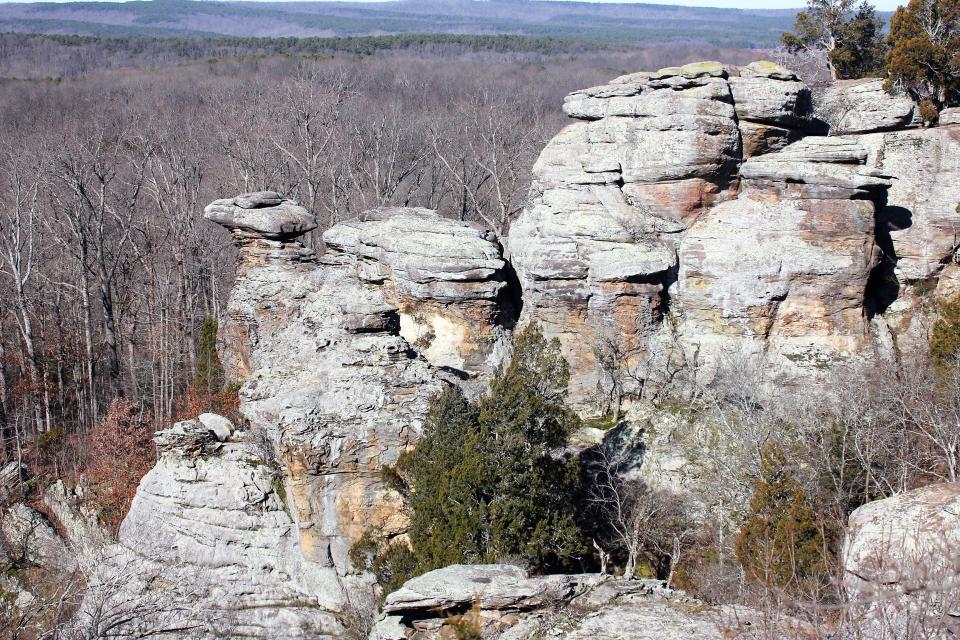 Garden of the Gods in Shawnee National Forest.