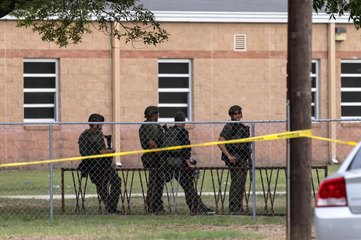 Mass Shooting At Elementary School In Uvalde, Texas Leaves At Least 19 Dead (Jordan Vonderhaar / Getty Images)