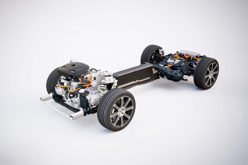 Volvo將T8系統電池容量加大至11.6kWh。