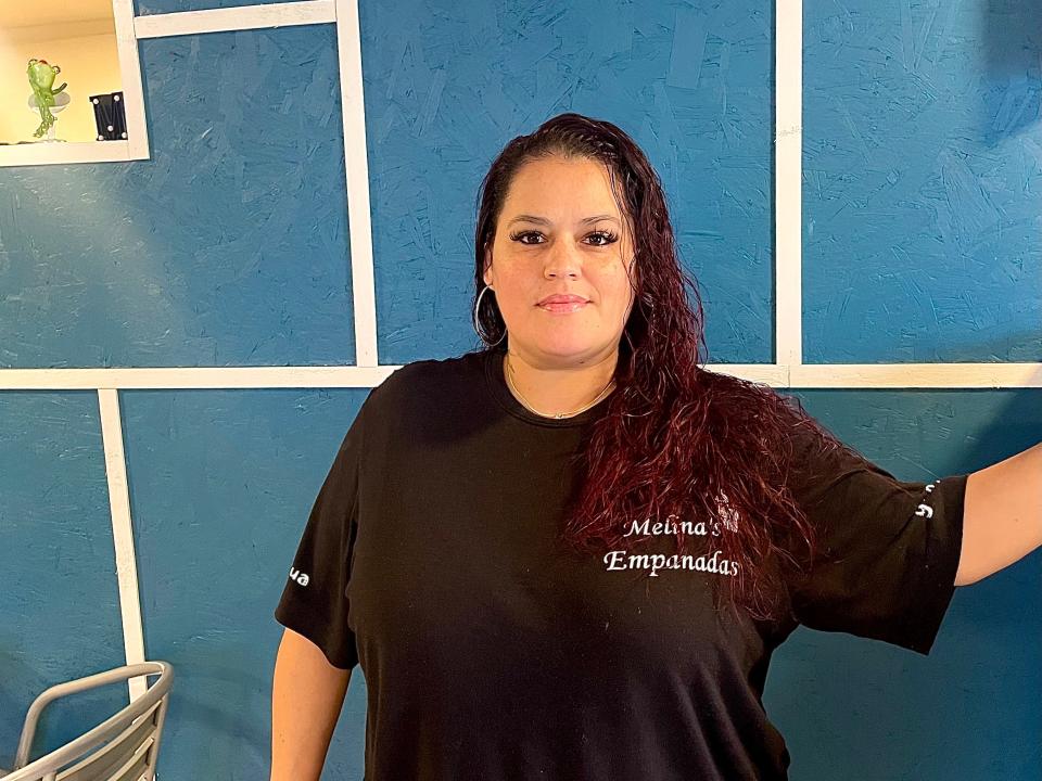 Melina Sanchez, owner of Melina's Empanadas in Bunnell.