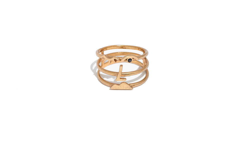 <p>Face Value Cage Ring, $24, <a rel="nofollow noopener" href="https://www.madewell.com/gift_guide/giftwellguide/shop25andunder/PRDOVR~H4704/H4704.jsp?color_name=gold-ox" target="_blank" data-ylk="slk:madewell.com;elm:context_link;itc:0;sec:content-canvas" class="link ">madewell.com</a> </p>