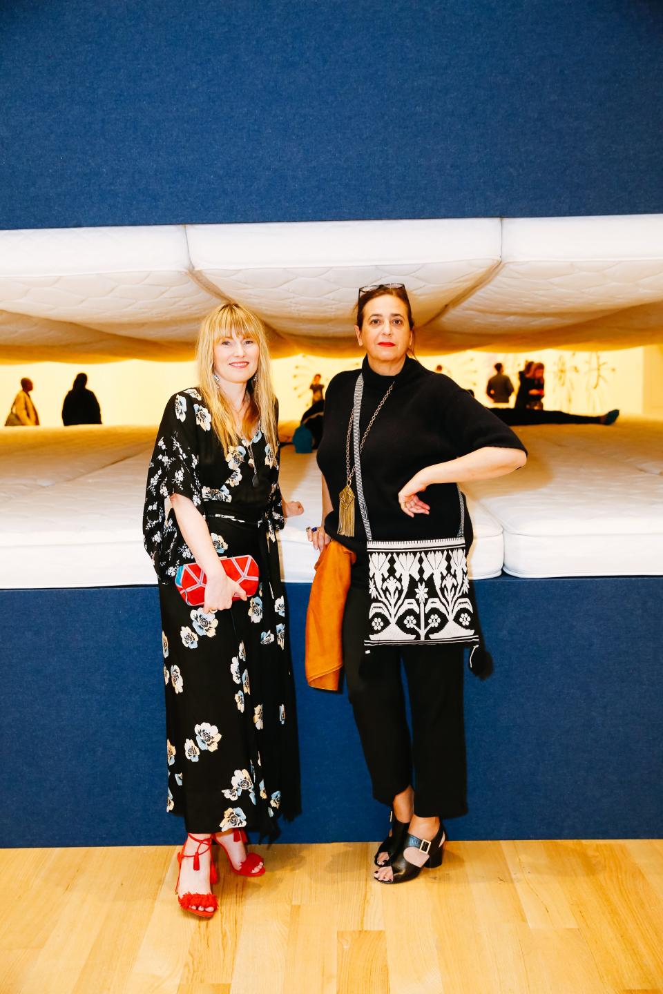 AD Editor in Chief Amy Astley and AD100 designer India Mahdavi