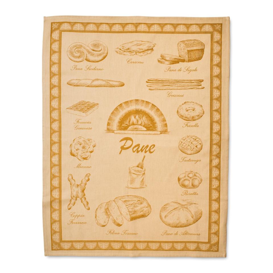 9) Pantry Bread Jacquard Kitchen Towel