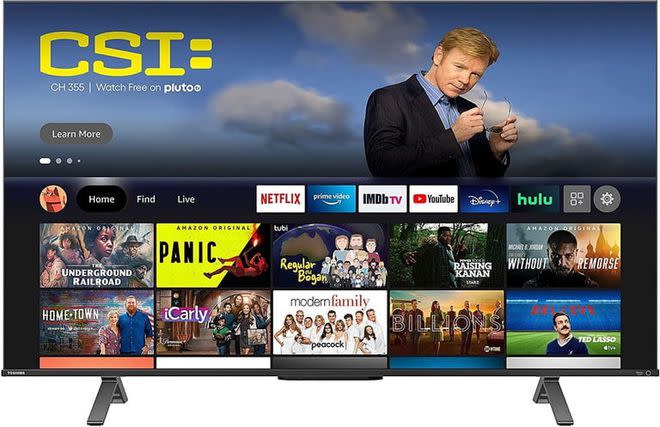 Fire TV é compatível com o YouTube e os principais streaming do mercado (Imagem: Divulgação/Toshiba)