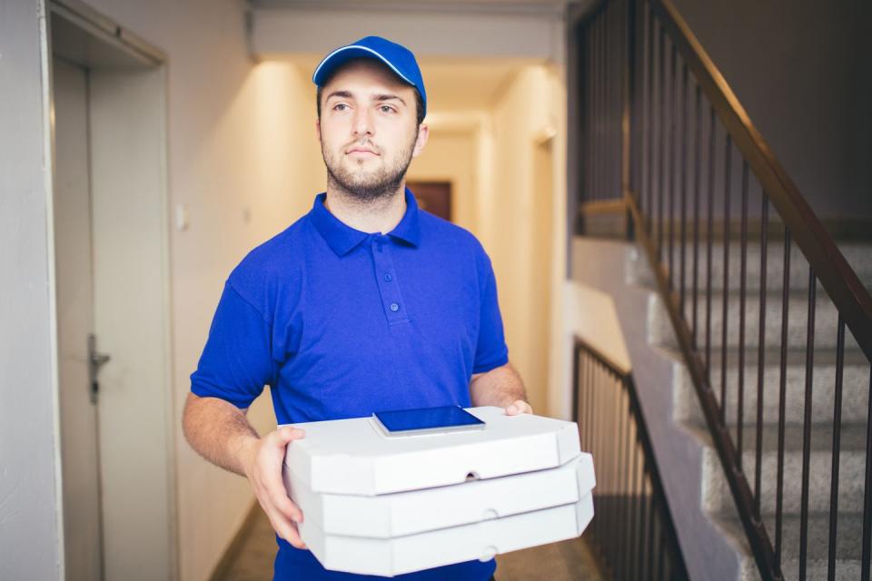 <p>It used to be that you’d have to work for a local restaurant on set hours in order to deliver food. With food delivery apps you can pick up food at all the best spots (fair warning: your car may smell like fried chicken for days) and take the meals to their destination. With <a href="https://go.redirectingat.com?id=74968X1596630&url=https%3A%2F%2Fwww.doordash.com%2Fdasher%2Fsignup%2F&sref=https%3A%2F%2Fwww.redbookmag.com%2Flife%2Fmoney-career%2Fg33636079%2Fsimple-gig-economy-jobs%2F" rel="nofollow noopener" target="_blank" data-ylk="slk:DoorDash;elm:context_link;itc:0;sec:content-canvas" class="link ">DoorDash</a>, <a href="https://go.redirectingat.com?id=74968X1596630&url=https%3A%2F%2Fwww.uber.com%2Fa%2Fsignup%2Fdrive%2Fdeliver&sref=https%3A%2F%2Fwww.redbookmag.com%2Flife%2Fmoney-career%2Fg33636079%2Fsimple-gig-economy-jobs%2F" rel="nofollow noopener" target="_blank" data-ylk="slk:Uber Eats;elm:context_link;itc:0;sec:content-canvas" class="link ">Uber Eats</a> and <a href="https://driver.grubhub.com/" rel="nofollow noopener" target="_blank" data-ylk="slk:GrubHub;elm:context_link;itc:0;sec:content-canvas" class="link ">GrubHub</a>, you can pop on when you’ve got a couple hours to spare (though you’ll make more if you target dinner or lunch times) and use their apps to pick up and deliver food all over.</p>