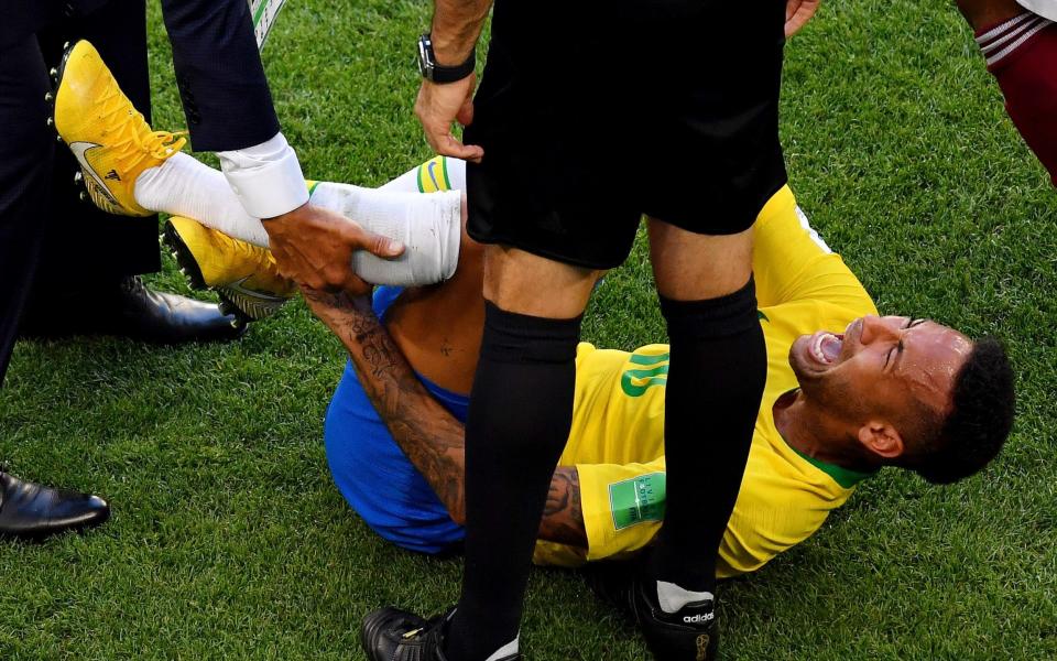 Neymar's reaction to an incident with Miguel Layun was embarrassing - Getty Images Europe