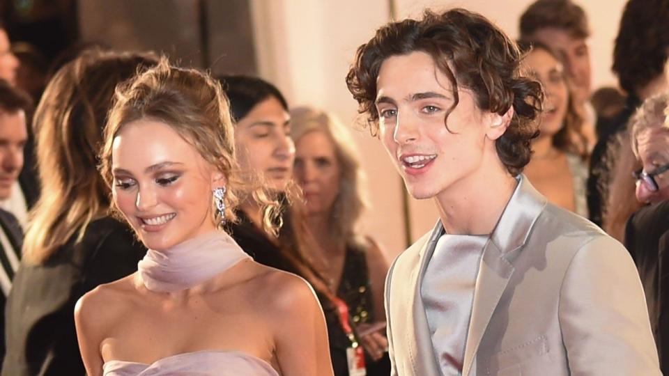 The pair stars as young royals in the film and Depp described Chalamet as 'incredible' and 'so, so great' at his job.