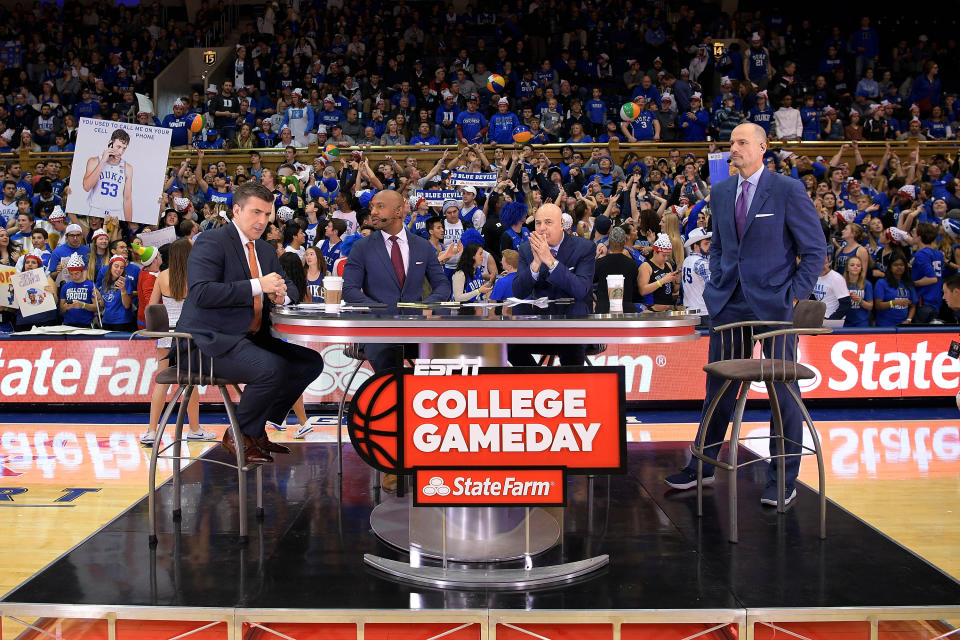 ESPN will hold “College GameDay” in Bristol this week. (Photo by Lance King/Getty Images)