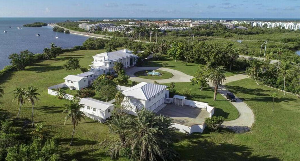 Andrew Lippi recently bought Thompson Island (pictured), off Florida’s Key West. He also owns another luxury waterfront property nearby. Source: Realtor.com